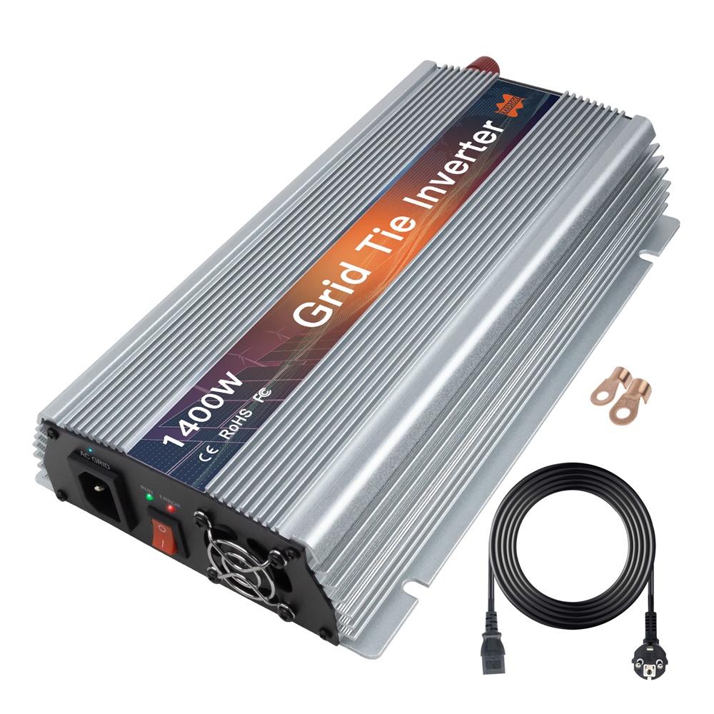 Micro Inverter 1400W Solar Grid Tie - 1000-1400 ワットグリッドタイマイクロソーラーインバーター 20-50VDC から 90-140VAC 190-260VAC