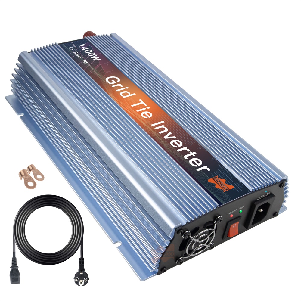 Micro Inverter 1400W Solar Grid Tie - グリッドタイマイクロソーラーインバーター、1400w、20-50vdcから120/230vac mppt、1400w 18vまたは36v太陽光発電システム用の純粋な正弦波コンバーター