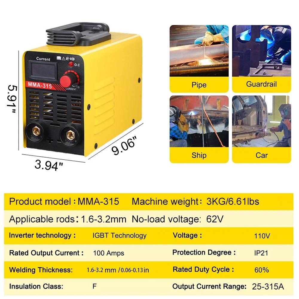 110V 300AミニIGBTアーク溶接機、ポータブルDCイ - Inverter Welding Machine Igbt 300A のレビューと価格