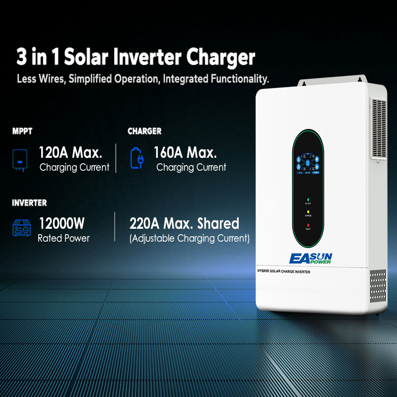 EASUN POWER US 12KW 12000W スプリ - Grid Tie Inverter Limiter 2000W のレビューと価格
