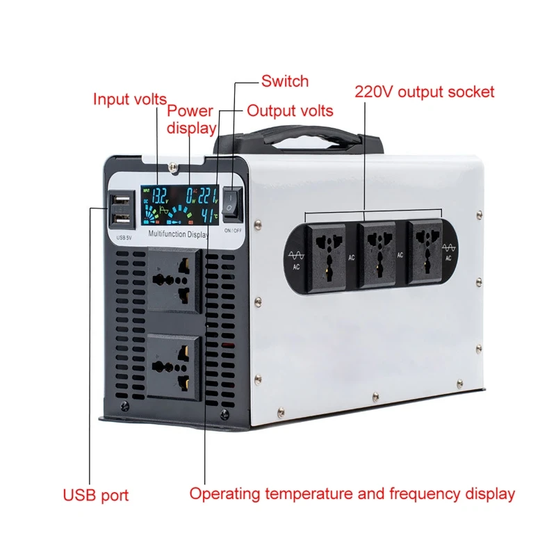 インバーター 正弦波 3000W 5000W 6000W D - Pure Sine Wave Inverter 5000W 48V 220V のレビューと価格