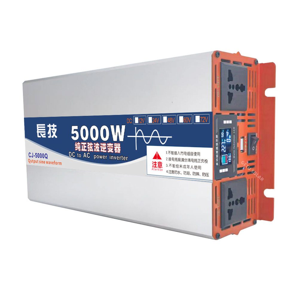純粋な正弦波 3500 ワット 5000 ワット 6500  - Pure Sine Wave Inverter 5000W 48V 220V のレビューと価格